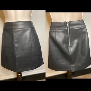 Leather Skirt